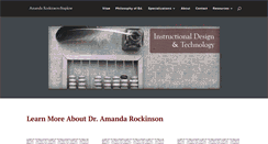 Desktop Screenshot of amandaszapkiw.com